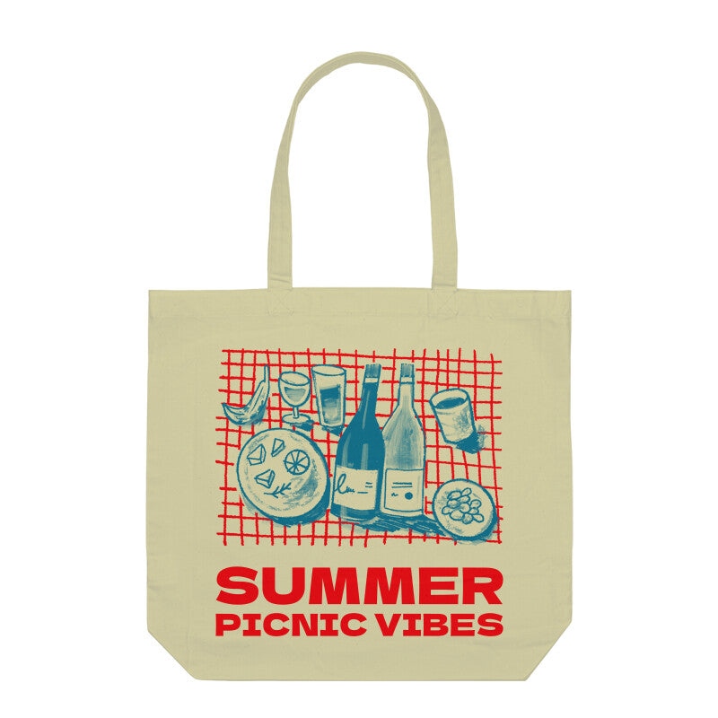 Summer Picnic Vibes Tote Bag